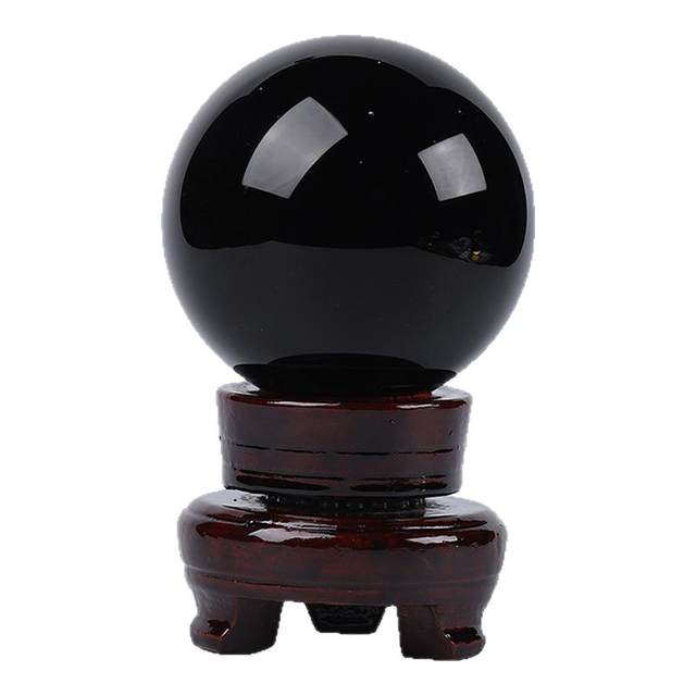 Obsidian living room bedroom office ornament crystal ball