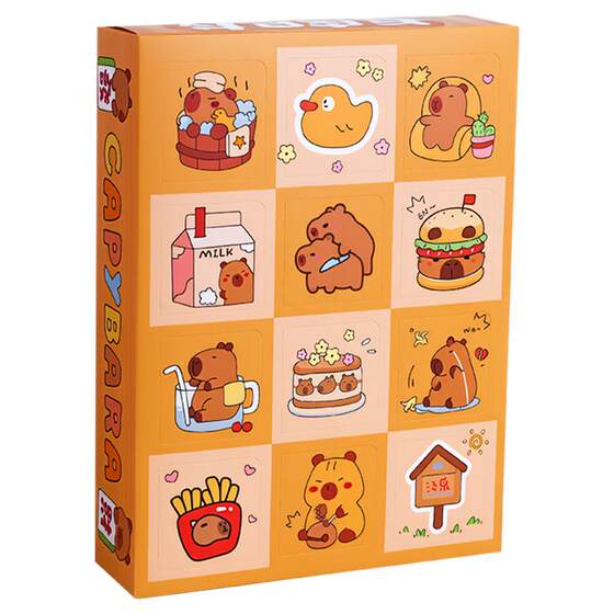 Kapibara Cave Fun Blind Box Children's Buckle Poke Fun
