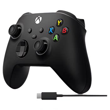 Microsoft xbox controller wireless xbox series x/s bluetooth pc controller game controller pc computer version horizon 6 controller matte black + ສາຍ usb-c