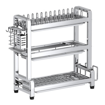 304 stainless steel thickened bowls, dish, dish storage rack
