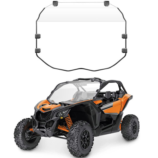 Bombardier X3 windshield high-definition scratch-resistant PC material