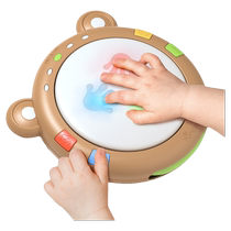 tumamakids baby toys 0-1 year old baby hand clap drum music rattle 6 months educational early education clap drum