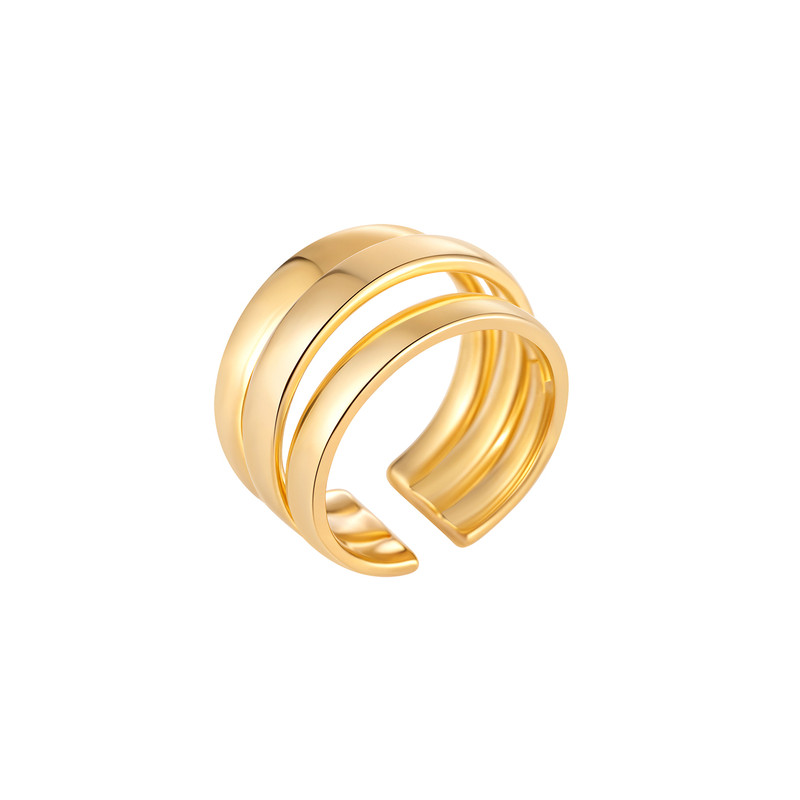 Ribbon ring women's ring light luxury niche high-end sense