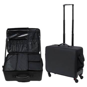 Professional makeup artist makeup box trolley makeup bag large capacity storage box suitcase manicure tattoo tool box