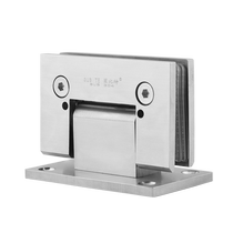 Buffer type bathroom clamp 304 stainless steel hydraulic 90 degree door clamp office shower room glass door hinge hinge