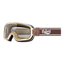 Lunettes de moto casque déquitation rétro coupe-vent demi-casque pare-brise 100%