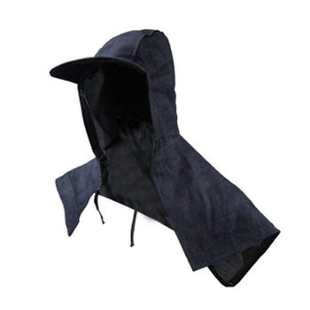 Denim shawl hat dustproof hood work hood