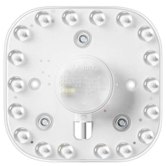 公牛led吸顶灯替换灯芯方形灯板节能灯贴客厅大灯条圆形灯盘改造