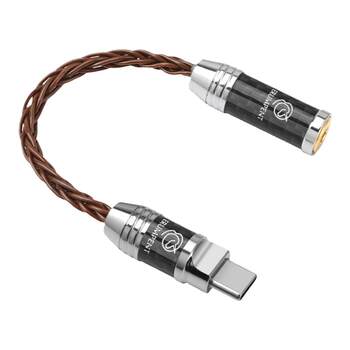 Erumpent audiophile-grade headphone conversion cable sterling silver