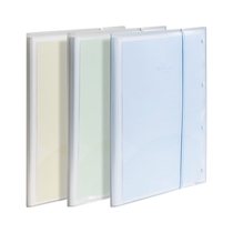 Deli A3 transparent insert test paper information book folder paper storage and organization artifact storage bag primary school students recommended middle and high school students transparent test paper information book