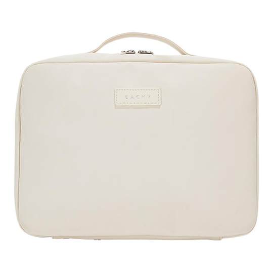 Large capacity partitioned waterproof toiletries