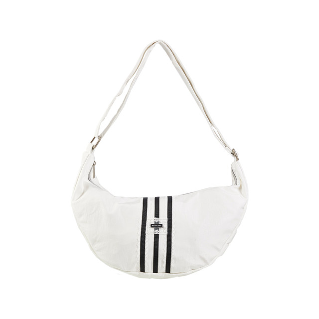 TheGreenParty Simple Striped Crossbody Bag