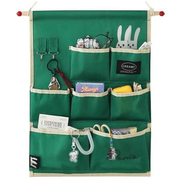Original fabric storage bag wall hanging style