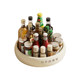 Rotating spice storage rack storage tray