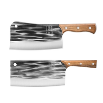 Longquan kitchen knife household bone chopping knife butchers special bone-breaking artifact forged old-fashioned commercial Kan knife 1648