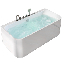Kokang small apartment home insulated hotel and B&B three-skirt bath massage thermostatic bathtub