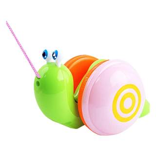 Leash snail baby pulls walking toddler toy