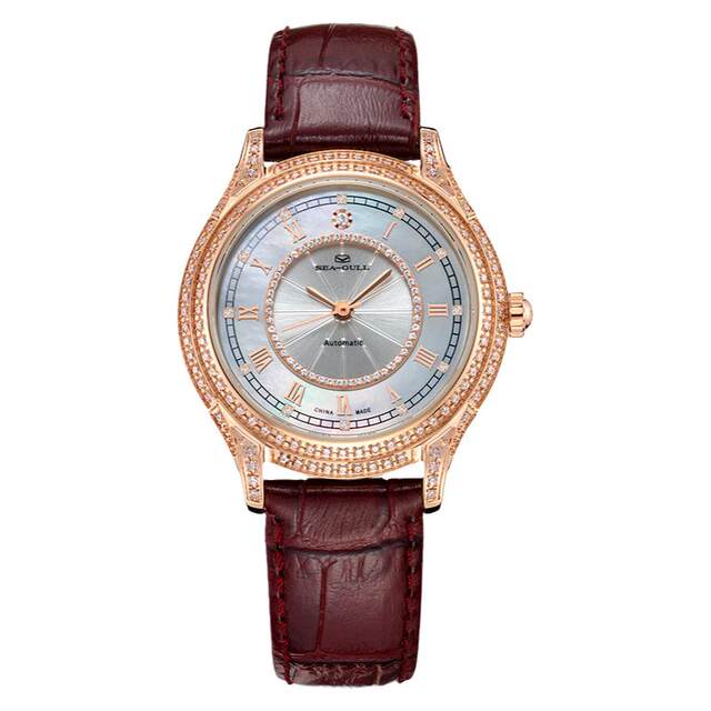 Seagull watch fashion diamond ladies watch mechanical watch