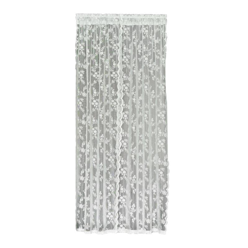 Light-transmitting pastoral style screen window installation without drilling