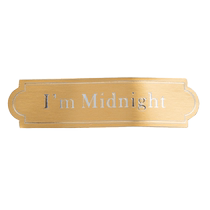 Bendable cake logo insert custom bakery dessert shop hot stamping and silver aluminum foil gold card copperplate paper card customization