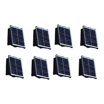 Solar Outdoor Washwall Light Wall Waterproof Wall Waterproof Home Patio Paysage Garden Decorated Led Villa Spotlight