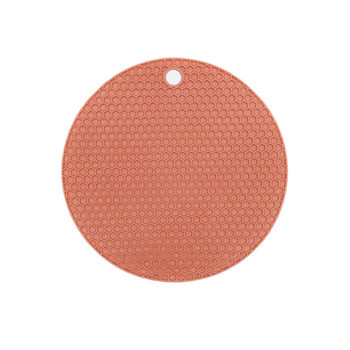 Silicone heat insulation pad dining table anti-scalding household heating coaster dining table mat thermal insulation coaster place mat casserole mat high temperature resistance