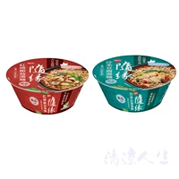 Суп-лапша с тушеными грибами в миске, лапша 96 г*1 ведро + Суп-лапша шача с тофу, лапша 91 г*1 ведро