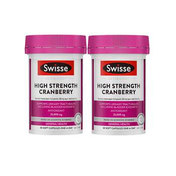 Swisse swisse cranberry essence capsules probiotics ສໍາລັບແມ່ຍິງ 30 ແຄບຊູນ*2