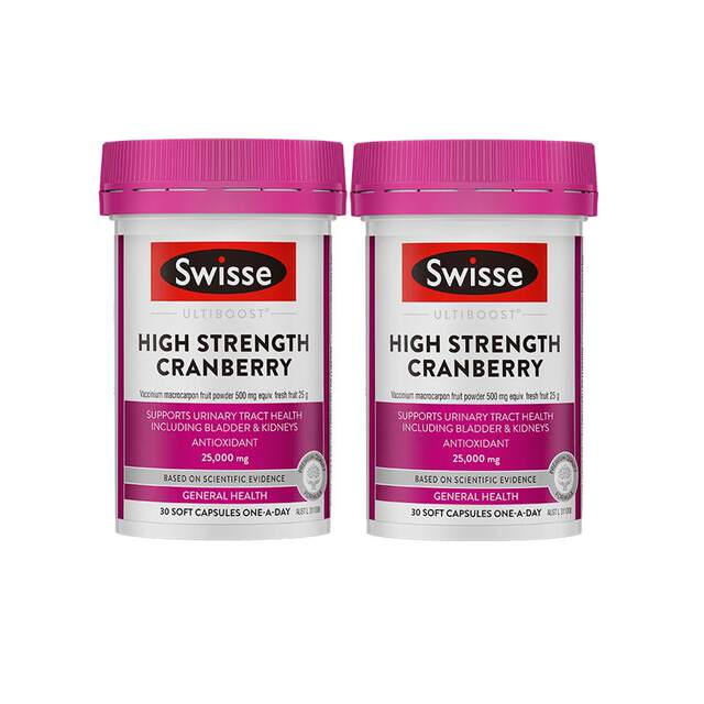 Swisse Swisse Cranberry Essence Capsules Probiotics ສໍາລັບແມ່ຍິງ 30 ແຄບຊູນ*2