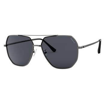Parson's metal large frame driving sunglasses