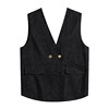 Double layer radiation protection clothing for pregnant women