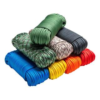 Cuerda de supervivencia de paracord trenzada multifuncional de nueve núcleos con especificaciones militares