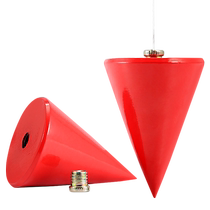 Falling top hanging hammer hanging hammer hanging pendant vertical lead pendant solid construction site special hanging iron cone hanging camel plumb