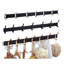 Space Aluminum Clothing Hook Hook Powerful Viscose Free To Punch Stick Hook Wall Door Rear Hook Hanger Wall-mounted Hanger Hung Hood Hook