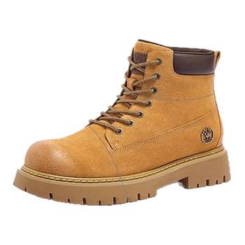 Camel mountain bigger yellow boots women's 2025 new couple style outdoor hiking shoes mountaineering shoes work boots men's martin boots