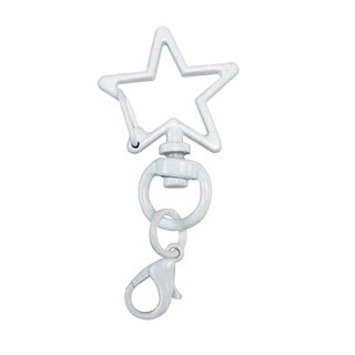 龙虾扣钥匙扣配件diy挂件环扣金属五角星玩偶公仔包包钥匙书包扣