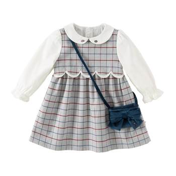 Princess david bella plaid dress
