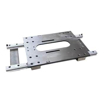 Sliding platform push plate convenient, fast and high-precision end milling rail