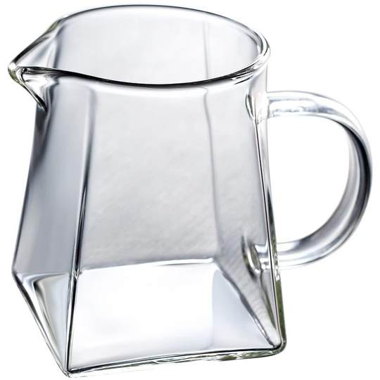 Dispensadores de té grandes y pequeños de vidrio con alto contenido de borosilicato