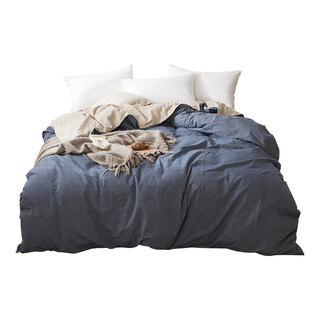 Just buy the size of the quilt cover that is as big as the quilt core. it has shrunk.