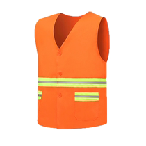 Jiahu sanitation vest reflective vest construction clothing sanitation reflective clothing vest cleaning worker garden safety clothing