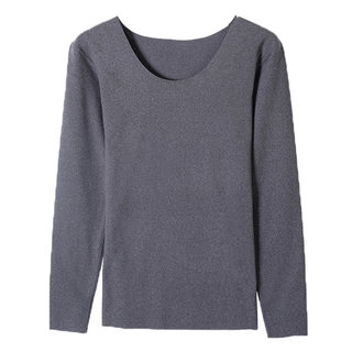 加肥加大码磨绒蓄热保暖内衣女套装胖mm秋衣秋裤200斤打底衫加厚