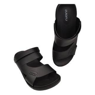 越南橡胶2025年新款湿水男士凉鞋上班耐磨外出老防滑防臭一鞋两穿