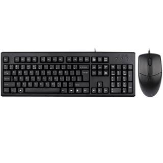 Shuangfeiyan wired keyboard and mouse set for office and home use