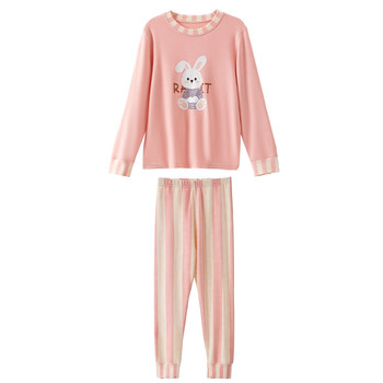 Children's autumn clothes and autumn pants autumn and winter pajamas sets for boys and girls