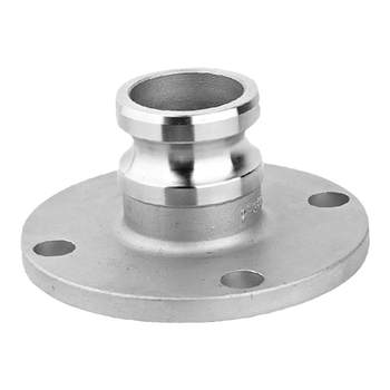 304 material male end flange quick joint stainless steel
