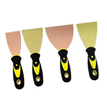 Explosion-proof copper putty knife copper mud knife 1 inch 2 inches 3 inches 4 inches plastic handle rust removal shovel copper scraper copper shovel knife