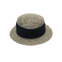 프랑스 해초 짠 모자 모자 프랑스 여성 봄과 여름
