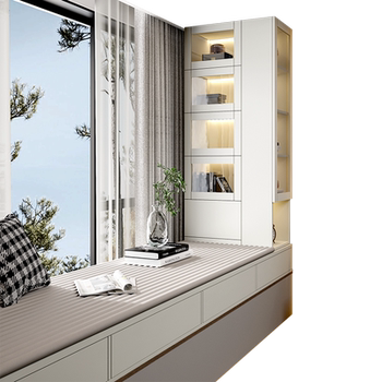 Gold medal wardrobe bay window cabinet customization whole house customization