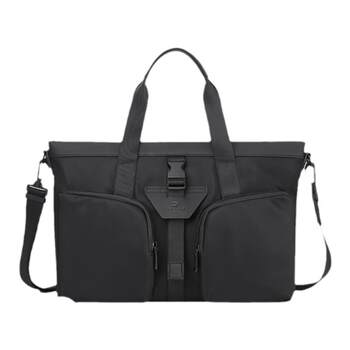 Pier cardin men's briefcase business simple men's computer handbag large capacity single-shoulder crossbody bag new style